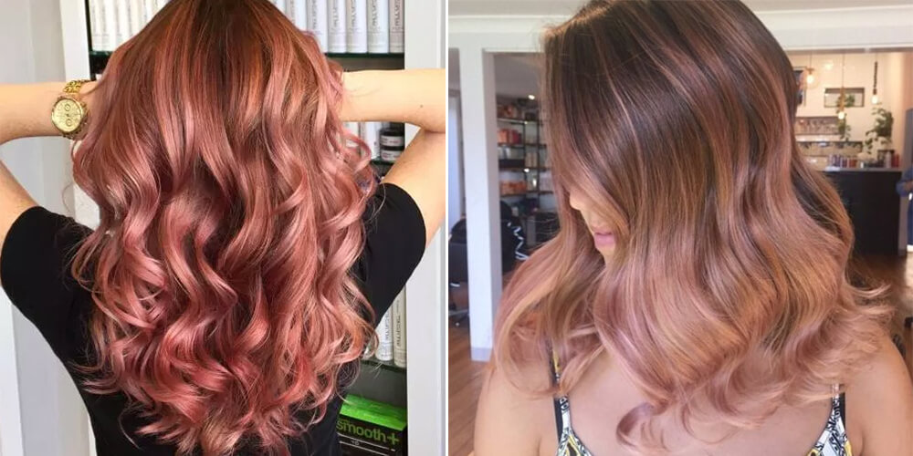 Rose Gold Hair