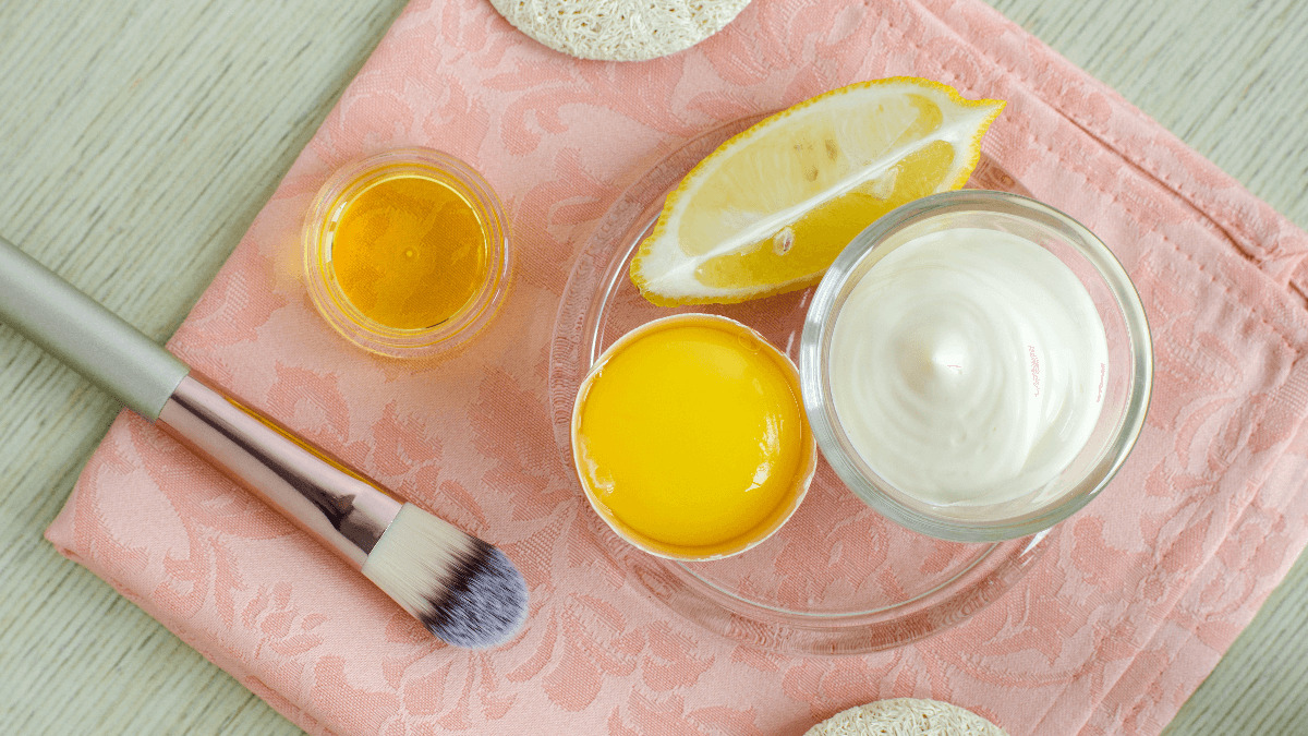 lemon hair mask