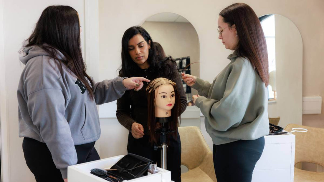 LA Weave Installation: Weaving Needle and Nylon Thread Pro Setup