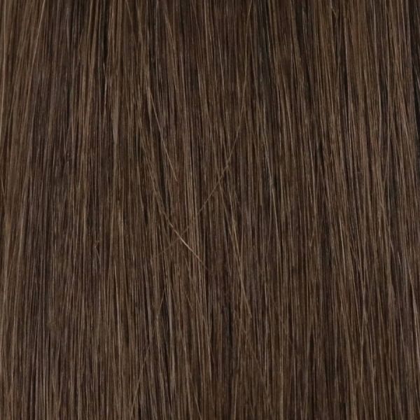 Chestnut Brown Nano Tip Hair Extensions